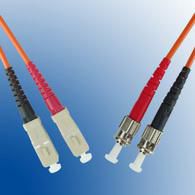 ST/UPC-SC/UPC 2m OM1 Fibre