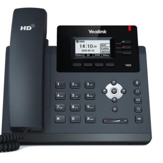 IP phone Black 3 lines LCD