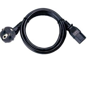 POWER CORD 10A 250V 1.8M EU BK
