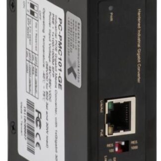 Media converter for DIN rail,