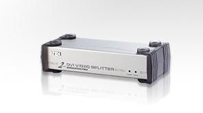 2 Port DVI Video Splitter